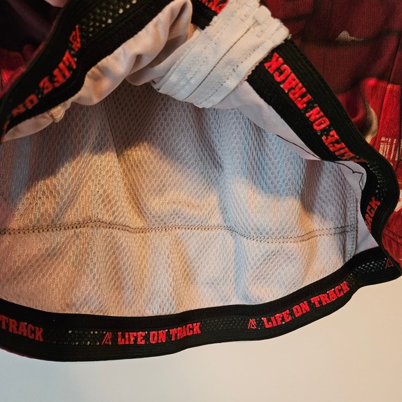 Life On Track Iron Man Marvel Cycling Jersey Size Medium Short-Sleeve Full-Zip - Picture 6 of 9